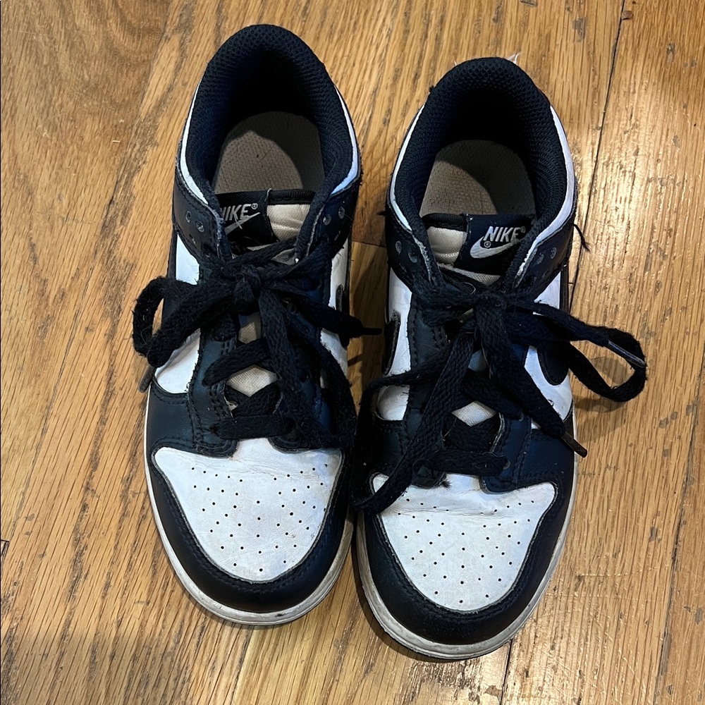 Nike Kids Black and White Sneakers